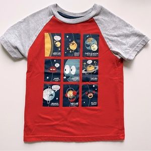 3/$10 365 Kids Planets Graphic T-shirt size 5